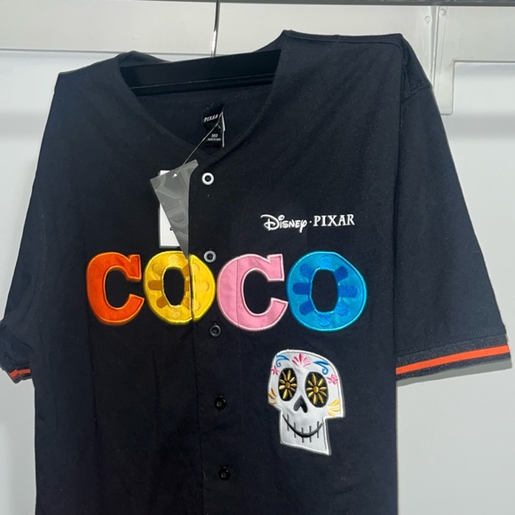 Disney Pixar Coco Logo Baseball Jersey - BoxLunch Exclusive - Picture 1 of 9